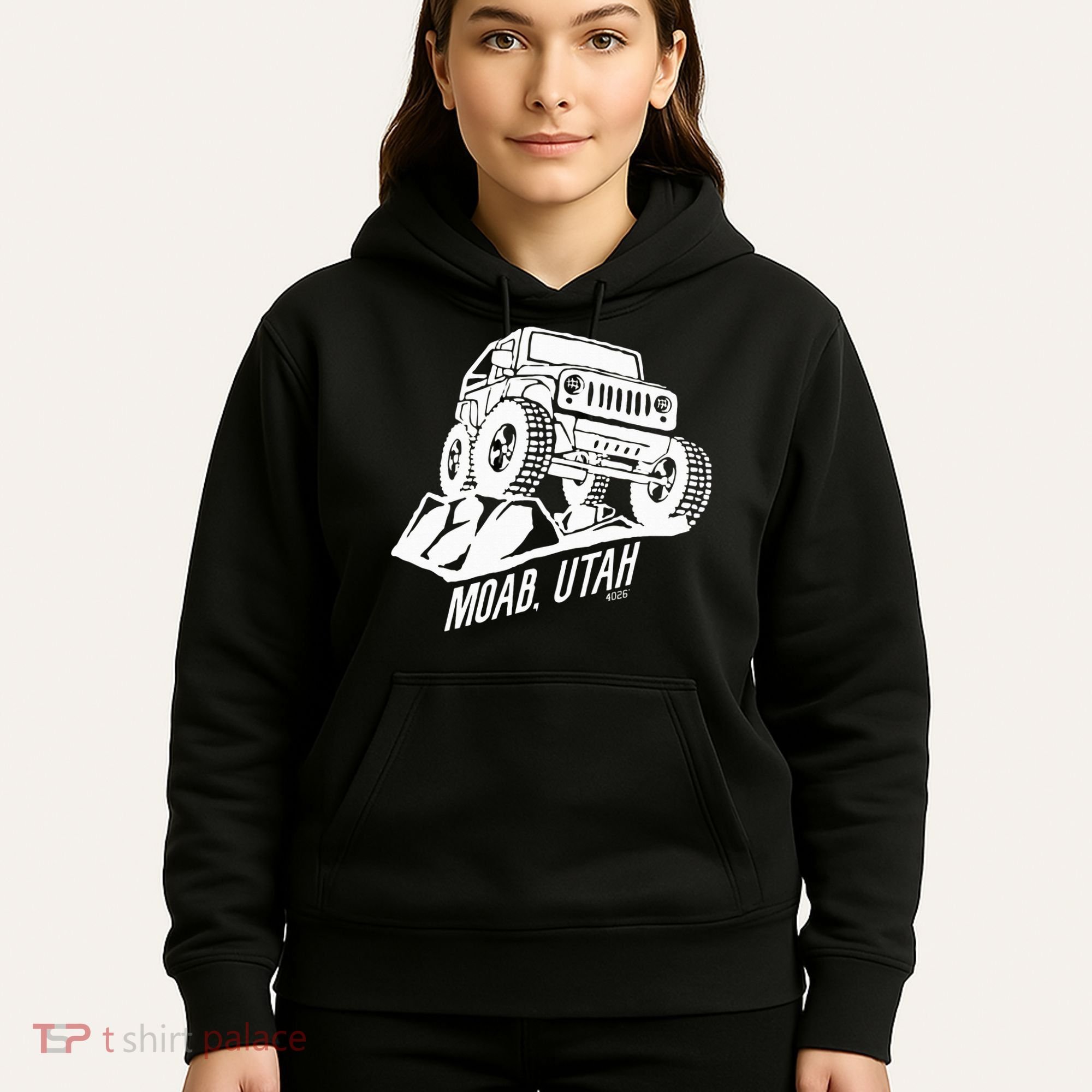 Moab Utah Off Road Desert Adventure Hoodie