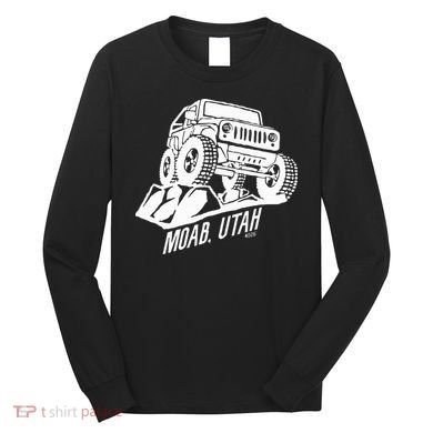 Moab Utah Off Road Desert Adventure Long Sleeve Shirt