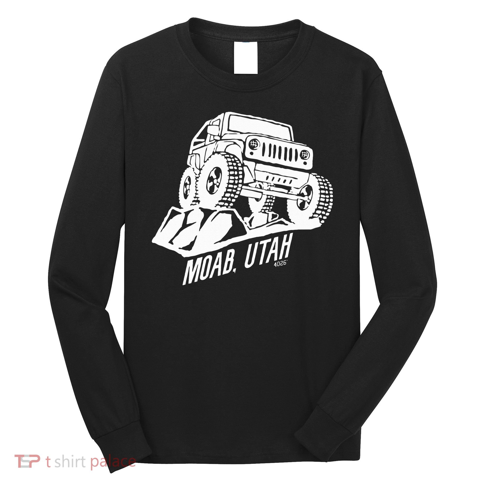 Moab Utah Off Road Desert Adventure Long Sleeve Shirt