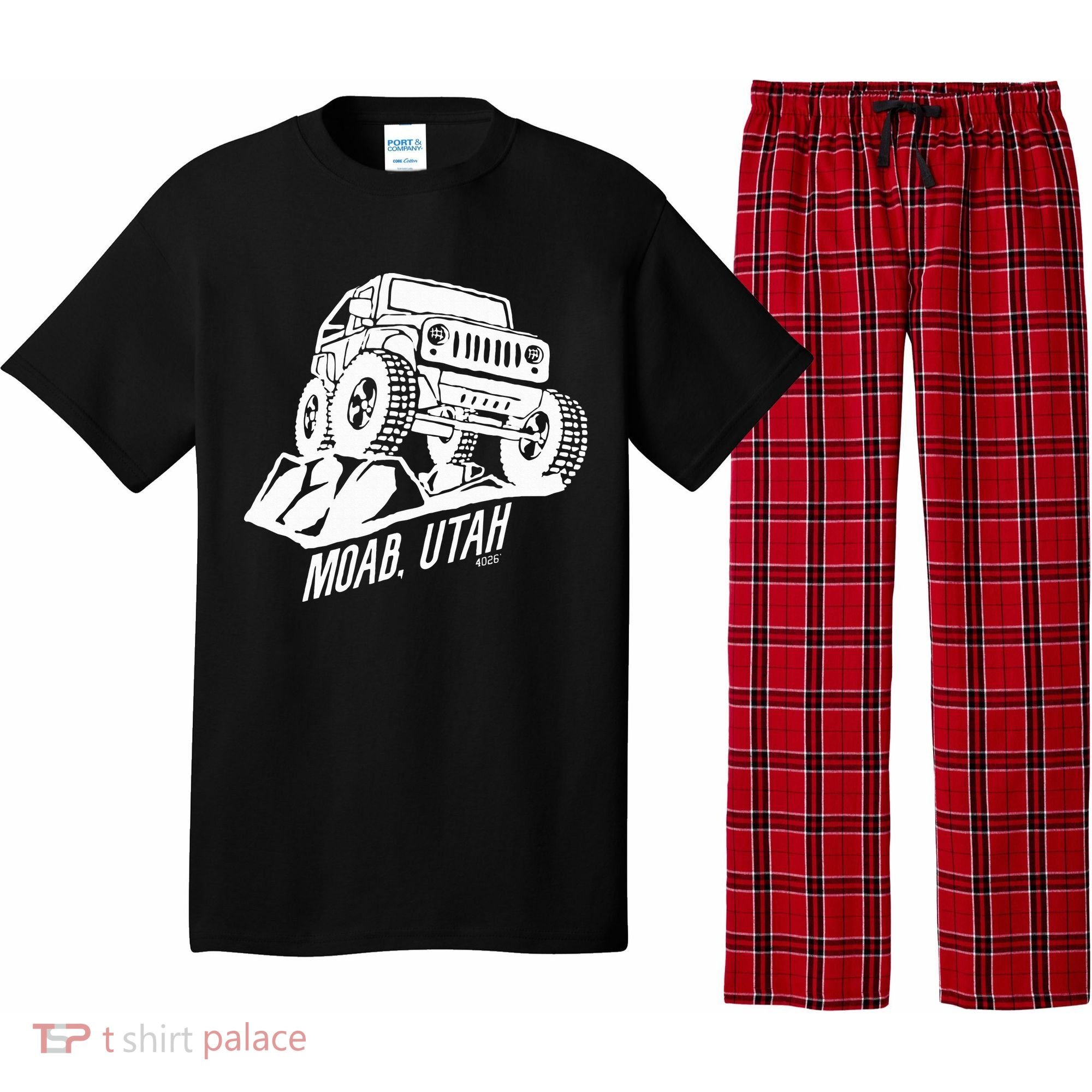 Moab Utah Off Road Desert Adventure Pajama Set
