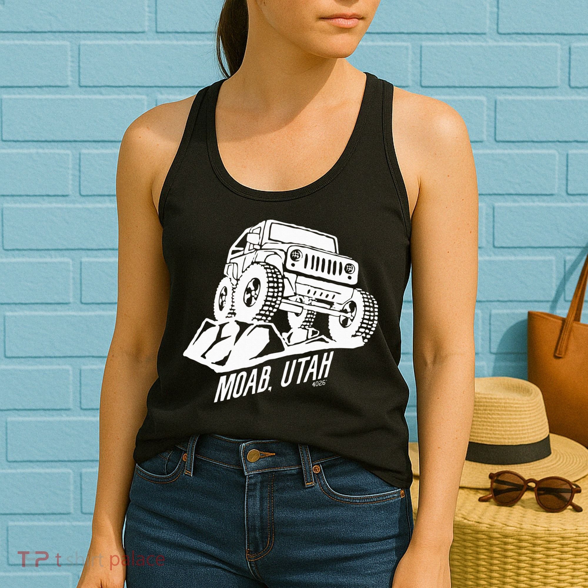 Moab Utah Off Road Desert Adventure Women's Tank Top