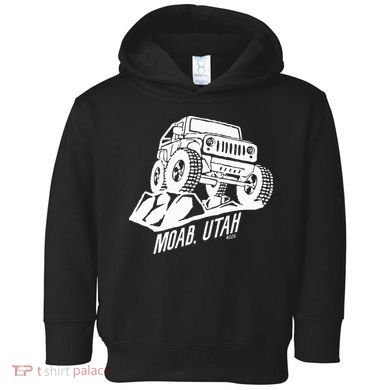 Moab Utah Off Road Desert Adventure Toddler Hoodie