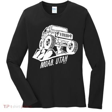 Moab Utah Off Road Desert Adventure Women's Long Sleeve Shirt