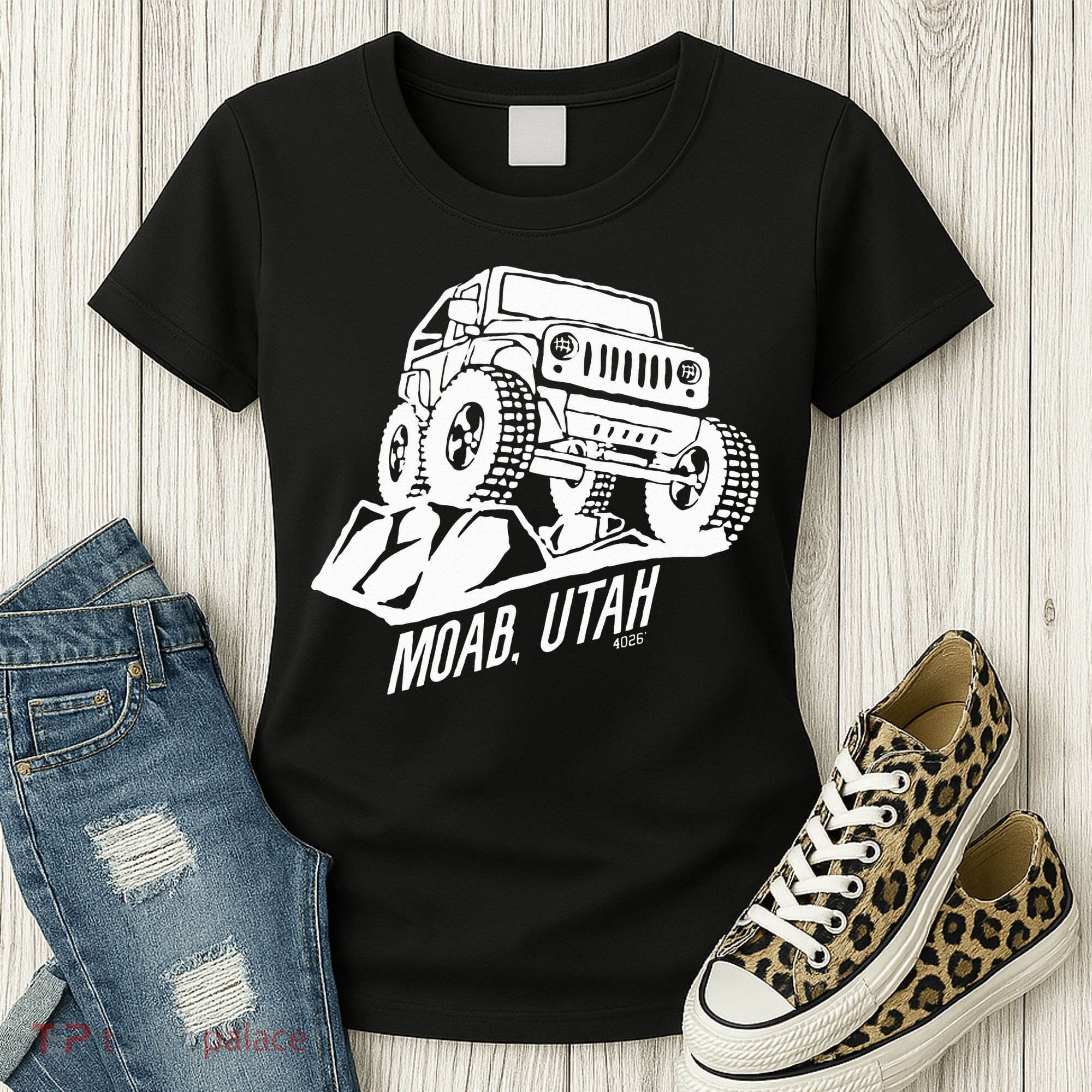 Moab Utah Off Road Desert Adventure Women's T-Shirt