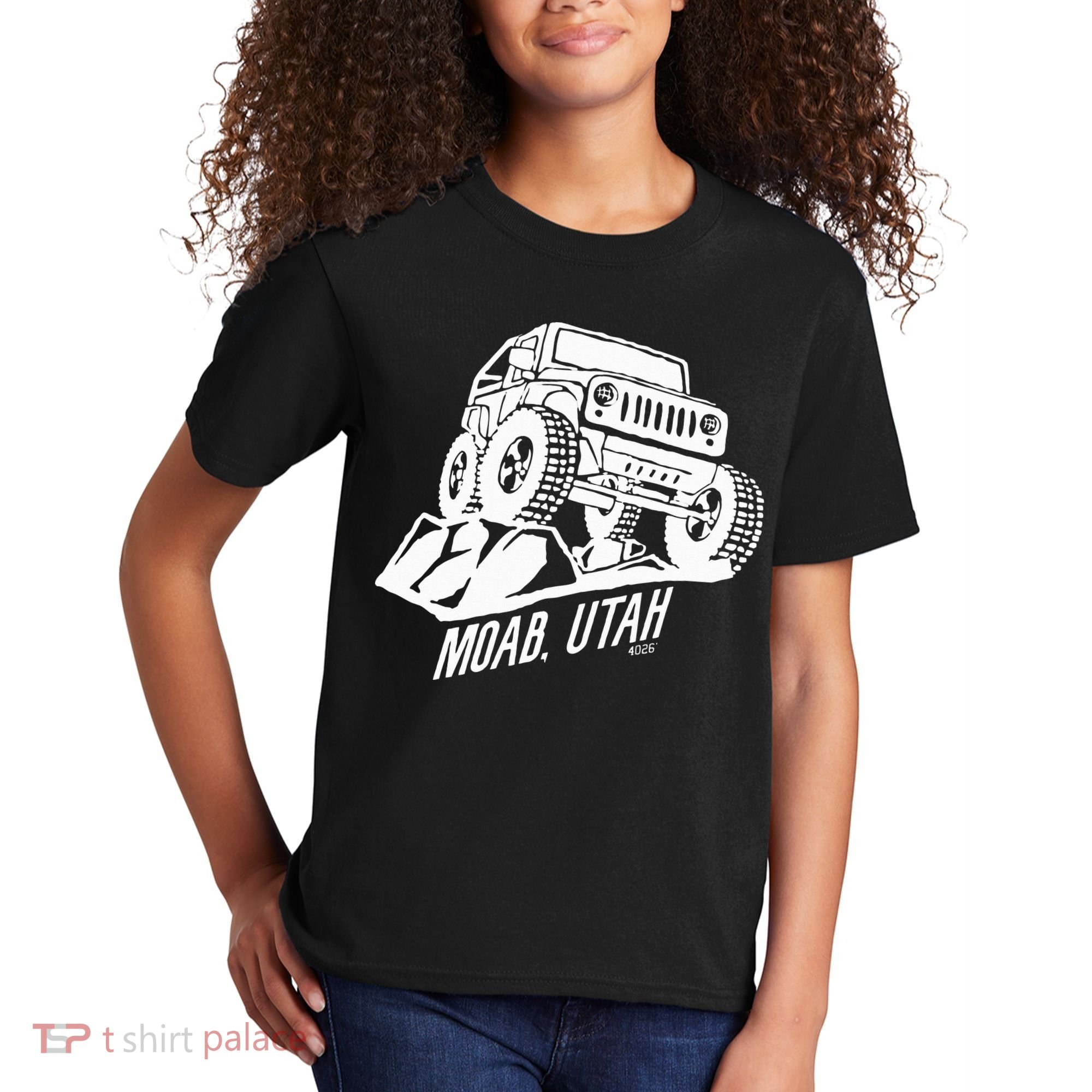 Moab Utah Off Road Desert Adventure Kids T-Shirt