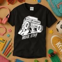 Moab Utah Off Road Desert Adventure Kids T-Shirt thumb 3