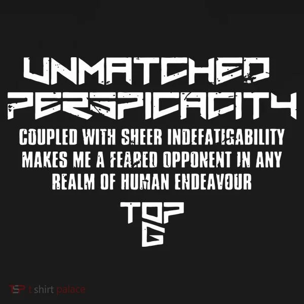 My Unmatched Perspicacity Couple With Sheer Indefatigability Women's Hoodie