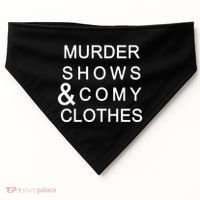 Murder Shows & Comy Clothes USA-Made Doggie Bandana thumb 0