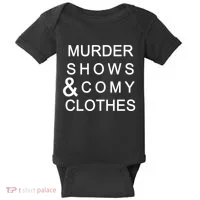 Murder Shows & Comy Clothes Baby Bodysuit thumb 0