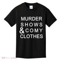 Murder Shows & Comy Clothes Kids T-Shirt thumb 0