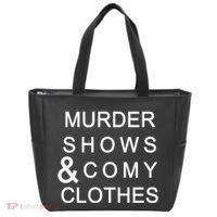 Murder Shows & Comy Clothes Tote Bag thumb 0