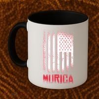 Murica American Flag Patriotic Coffee Mug thumb 2