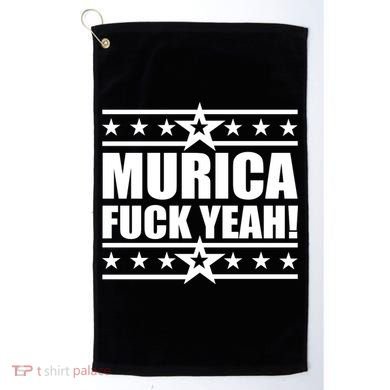 Murica F*ck Yeah! Golf Towel