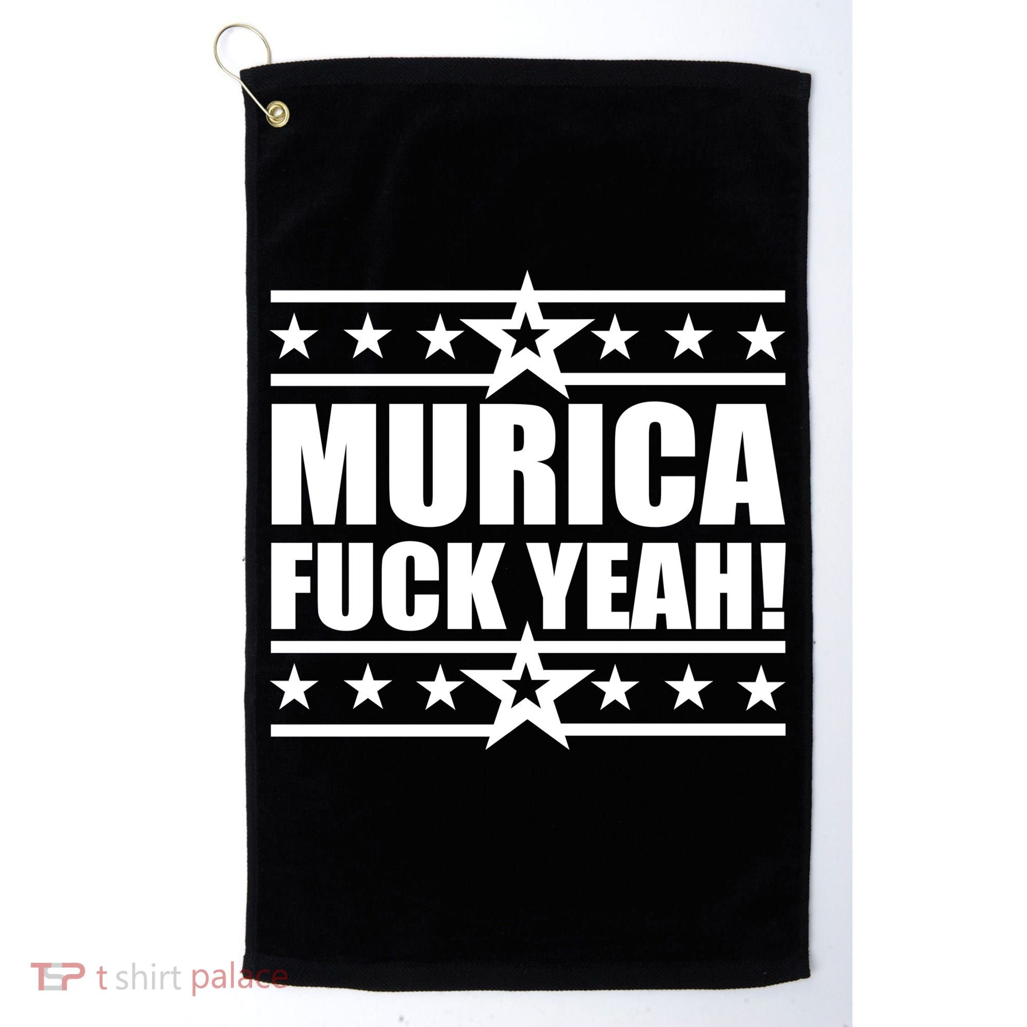 Murica F*ck Yeah! Golf Towel