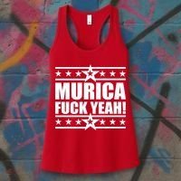 Murica F*ck Yeah! Women's Tank Top thumb 3