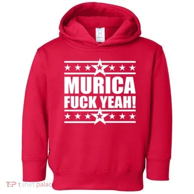 Murica F*ck Yeah! Toddler Hoodie