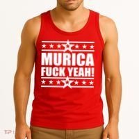 Murica F*ck Yeah! Tank Top thumb 3