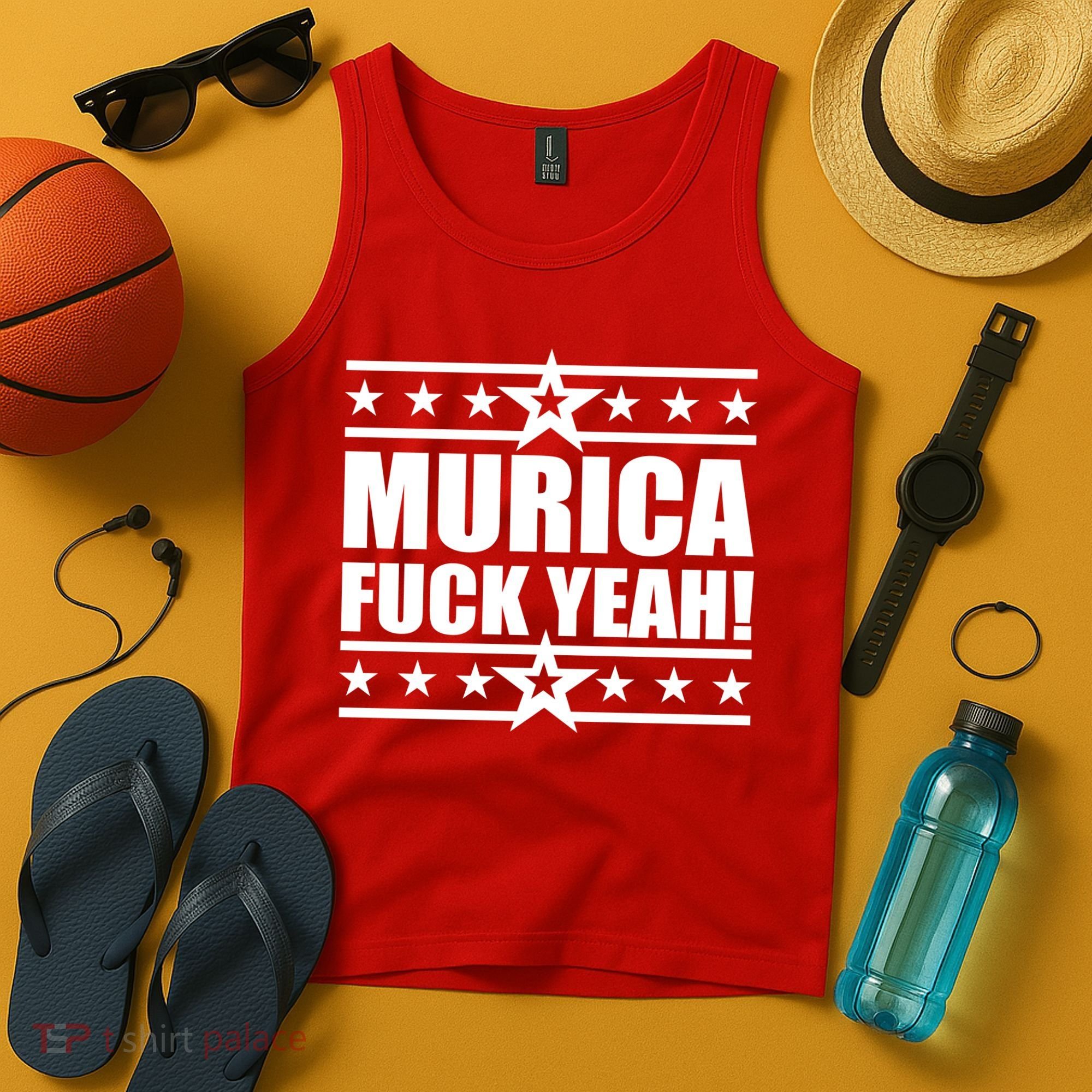 Murica F*ck Yeah! Tank Top