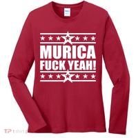 Murica F*ck Yeah! Women's Long Sleeve Shirt thumb 0