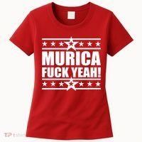Murica F*ck Yeah! Women's T-Shirt thumb 0