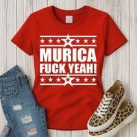 Murica F*ck Yeah! Women's T-Shirt thumb 3