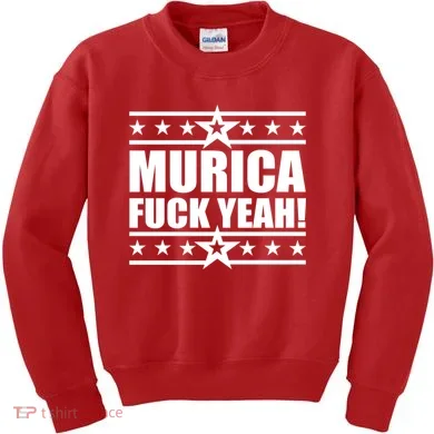Murica F*ck Yeah! Kids Sweatshirt