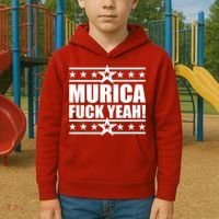 Murica F*ck Yeah! Kids Hoodie thumb 2