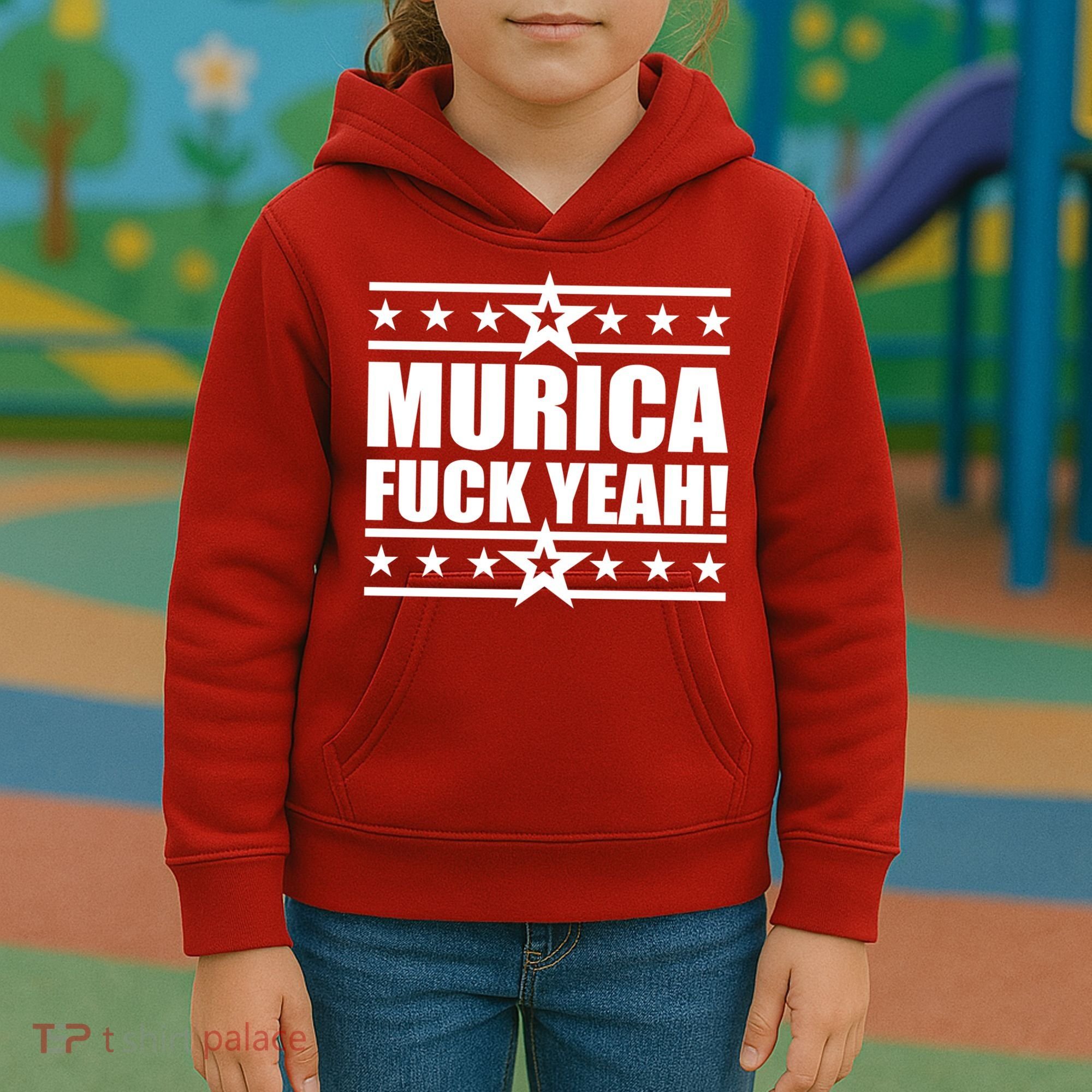 Murica F*ck Yeah! Kids Hoodie