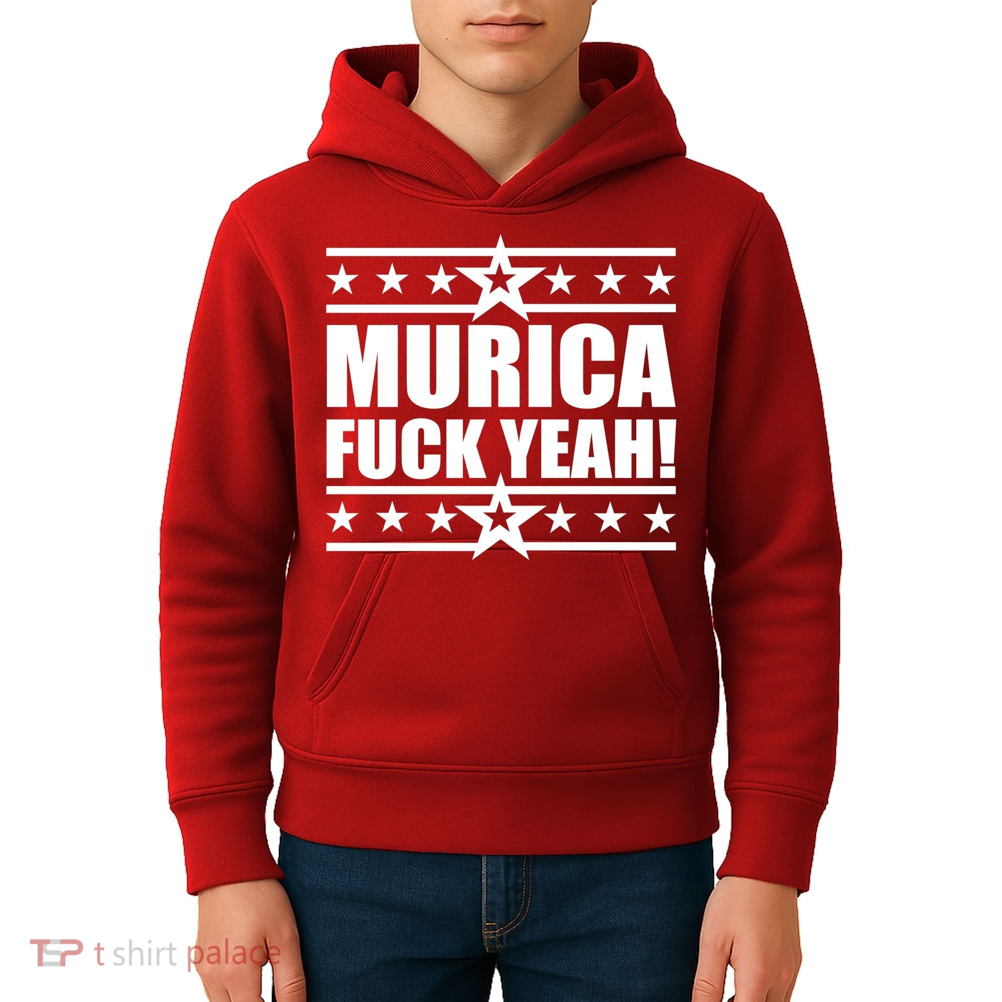 Murica F*ck Yeah! Kids Hoodie