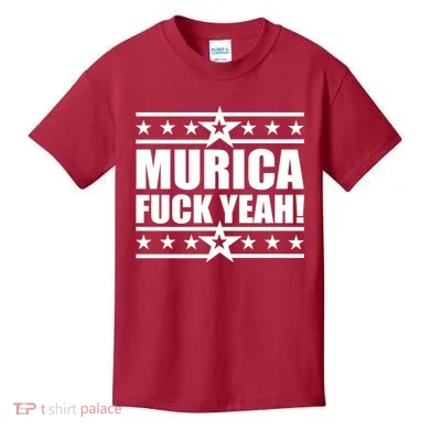 Murica F*ck Yeah! Kids T-Shirt