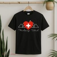 Midway Utah Swiss Days Suisse Flag Switzerland Flag T-Shirt thumb 2