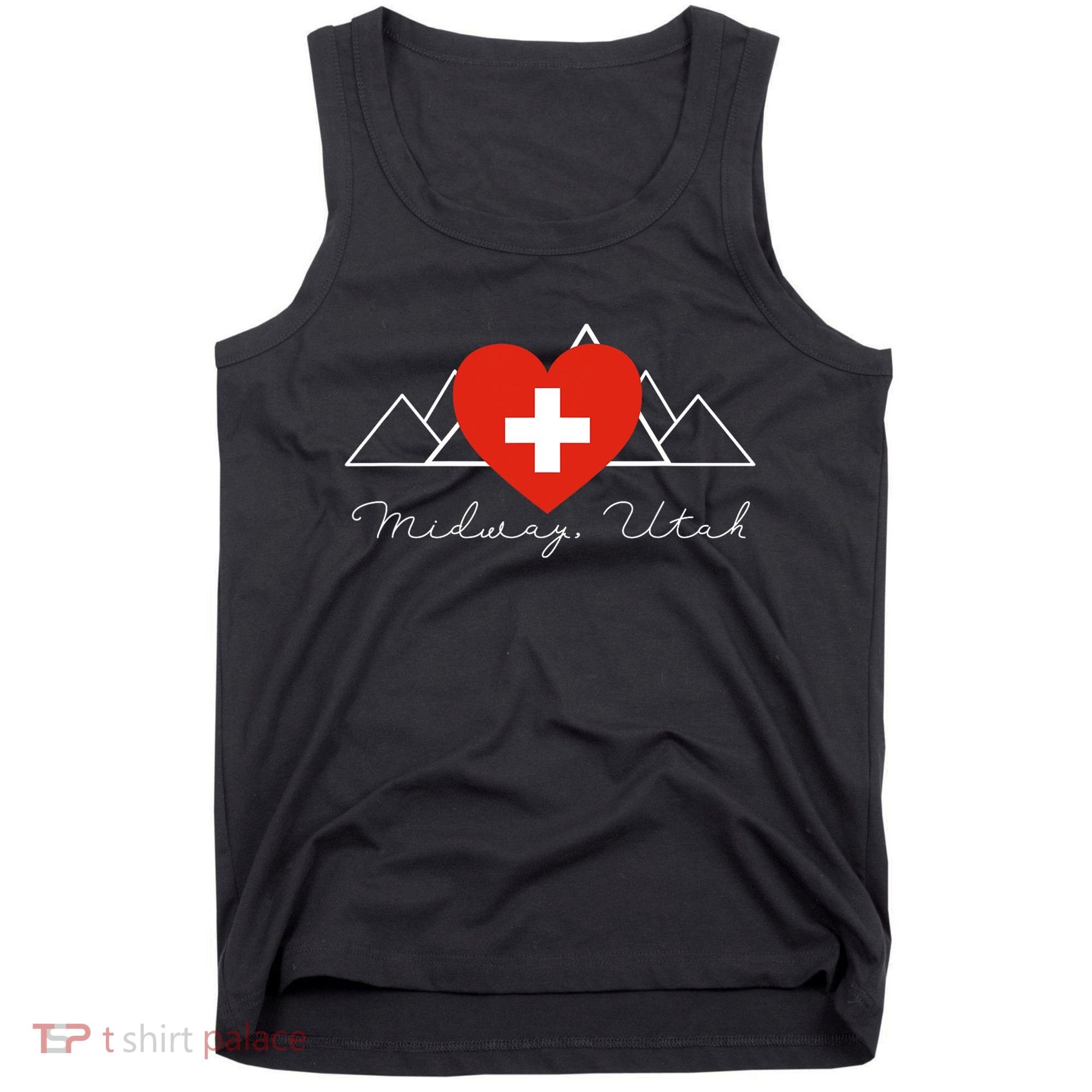 Midway Utah Swiss Days Suisse Flag Switzerland Flag Tank Top