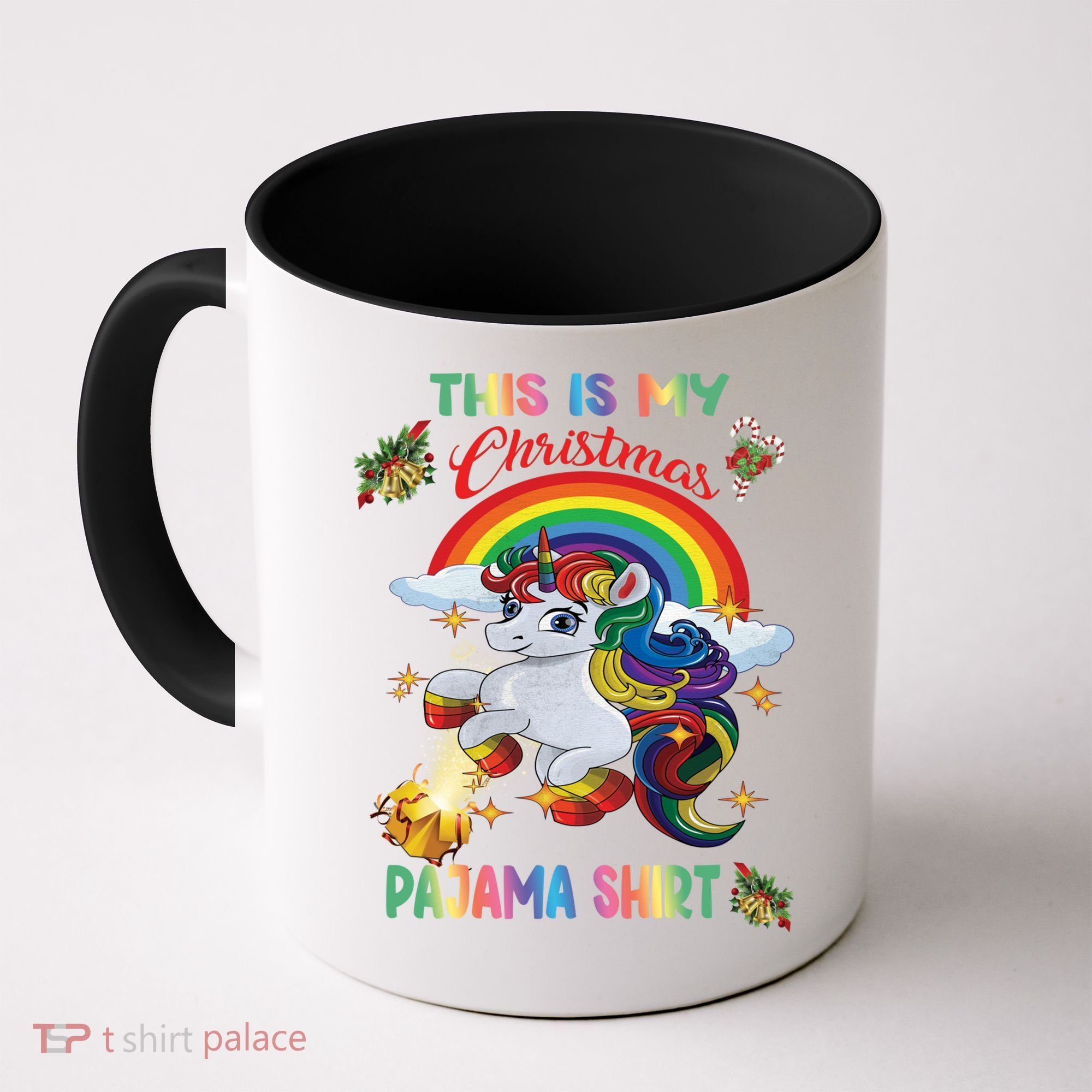 Magical Unicorn Squad This Is My Christmas Pajama Gift Coffee Mug