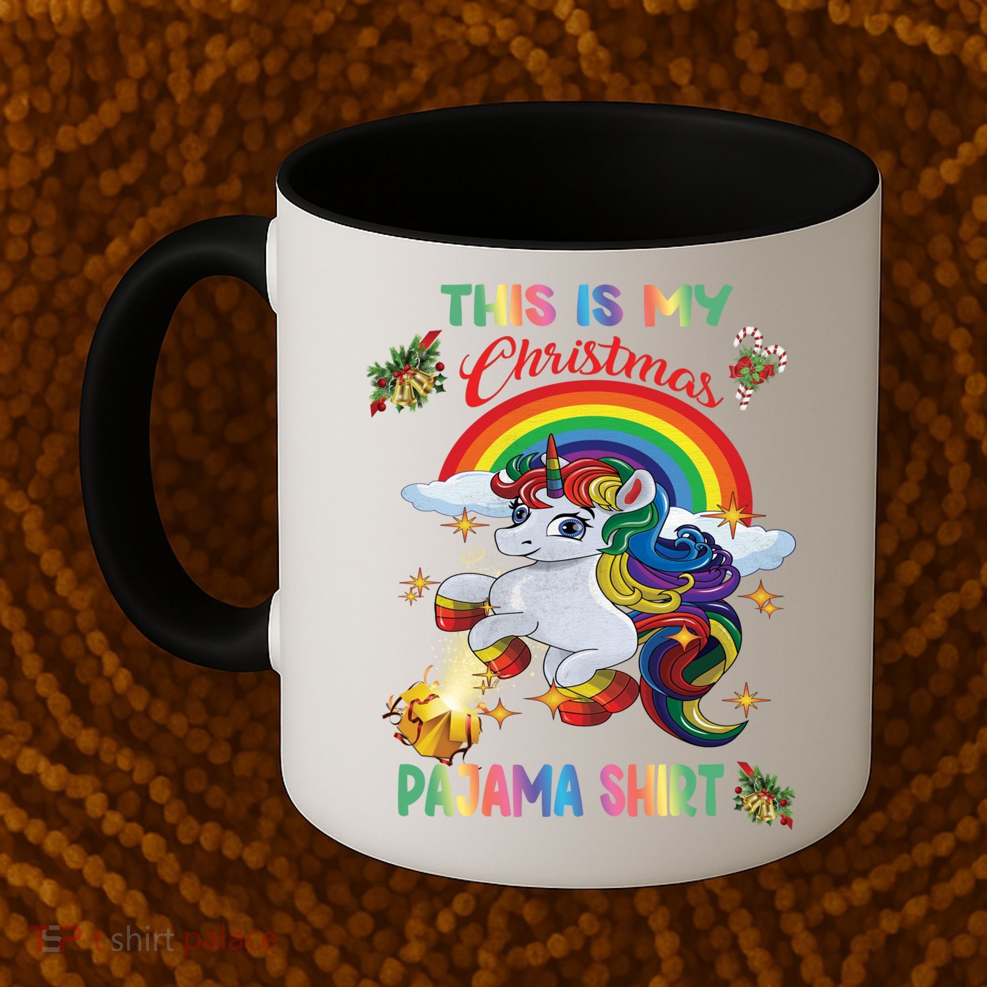 Magical Unicorn Squad This Is My Christmas Pajama Gift Coffee Mug