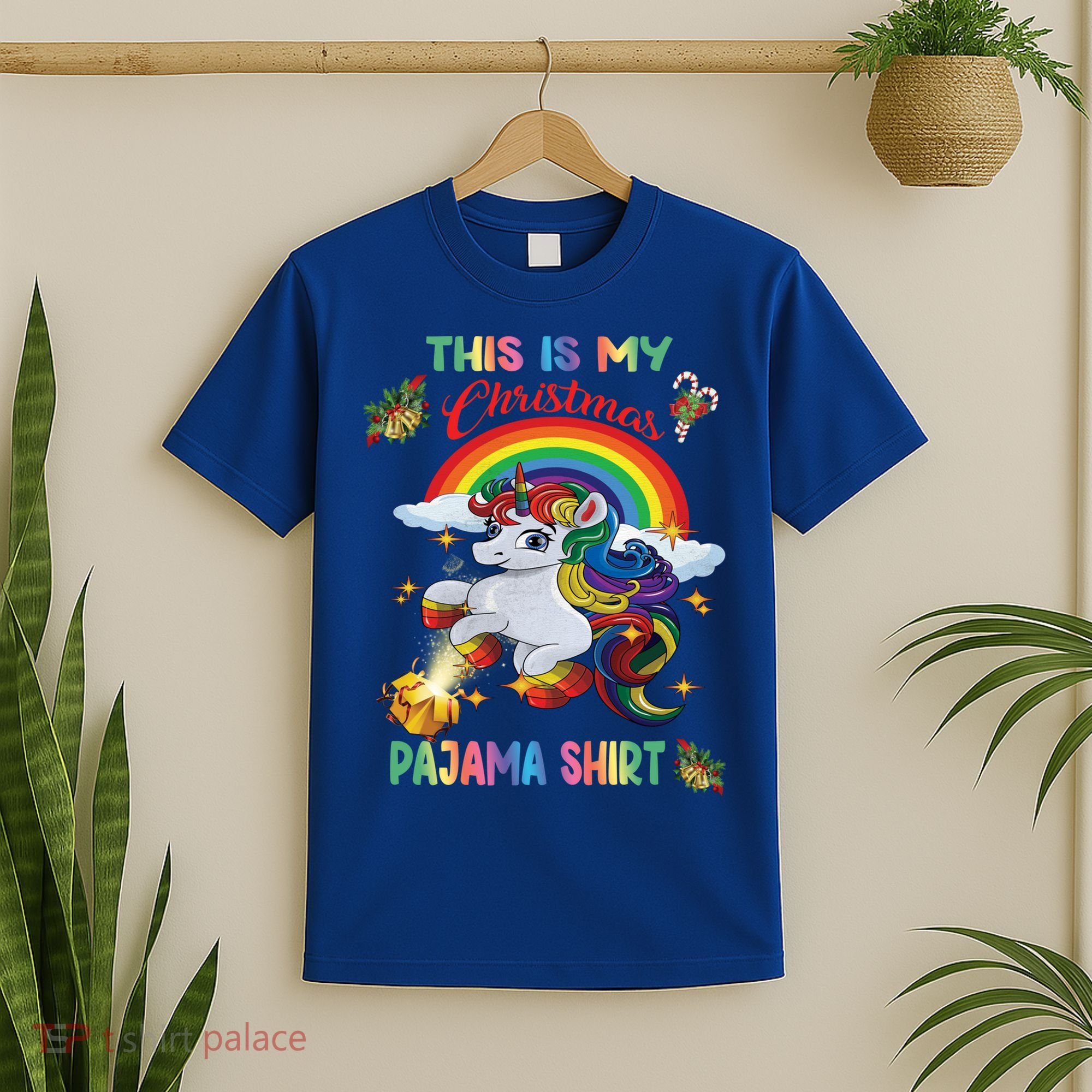 Magical Unicorn Squad This Is My Christmas Pajama Gift T-Shirt