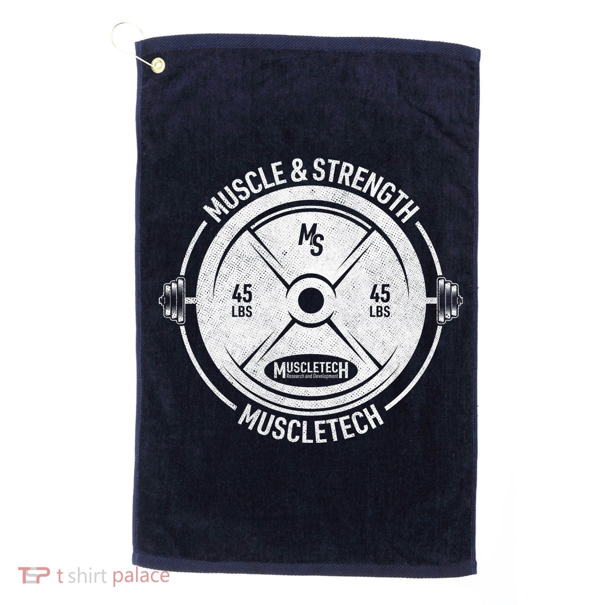 Muscle and Strength Muscletech Golf Towel