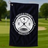 Muscle and Strength Muscletech Golf Towel thumb 1