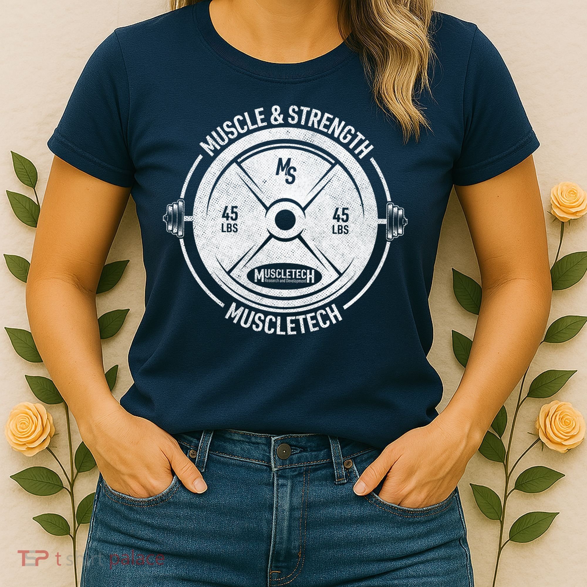 Muscle and Strength Muscletech Women's T-Shirt