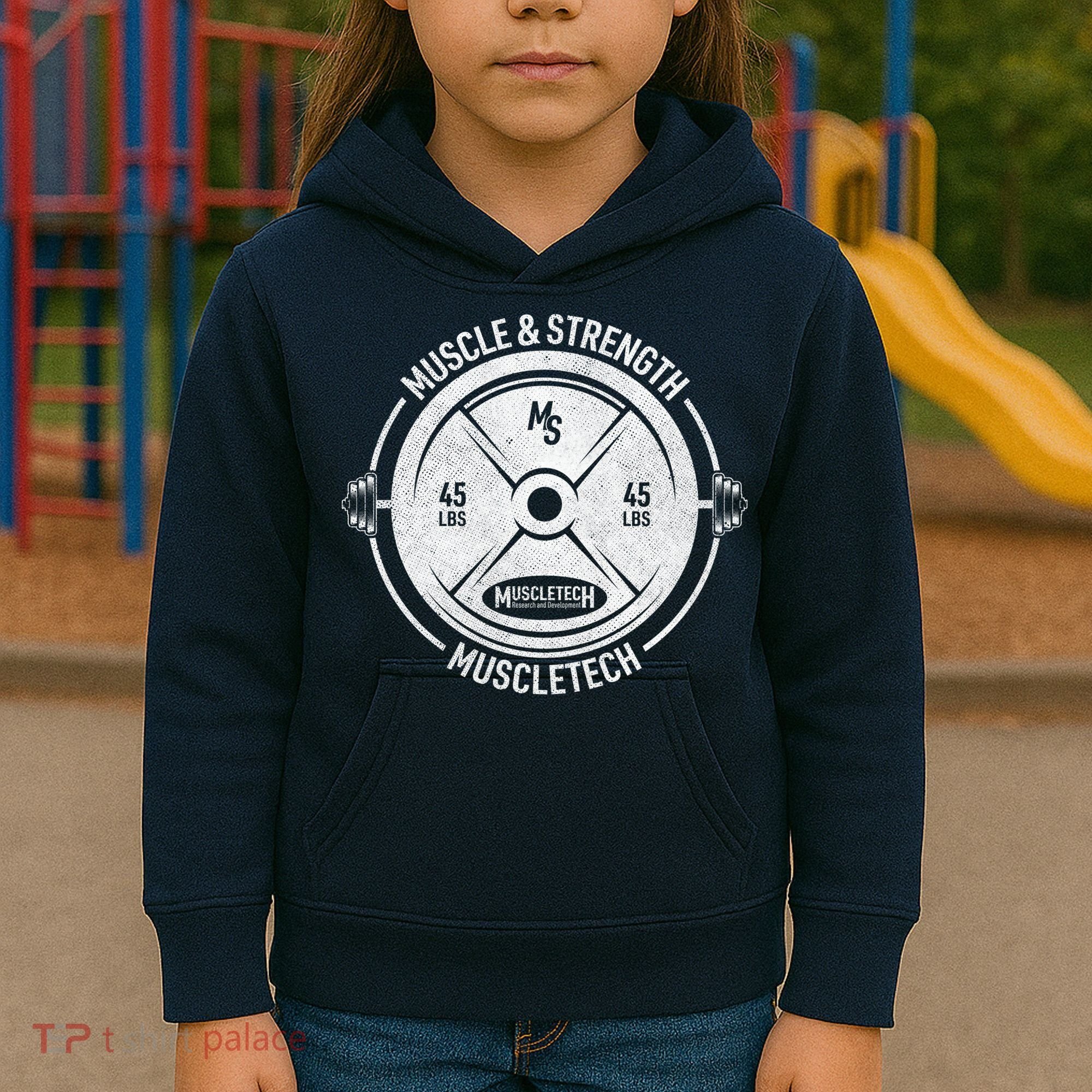 Muscle and Strength Muscletech Kids Hoodie