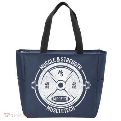 Muscle and Strength Muscletech Tote Bag
