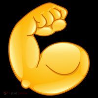 Muscle Strong Arm Flex Emoji Coffee Mug thumb 5