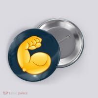 Muscle Strong Arm Flex Emoji Button thumb 0