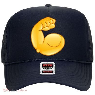 Muscle Strong Arm Flex Emoji Hat