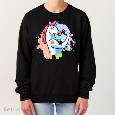 Muscle Unicorn Women's Sweatshirt