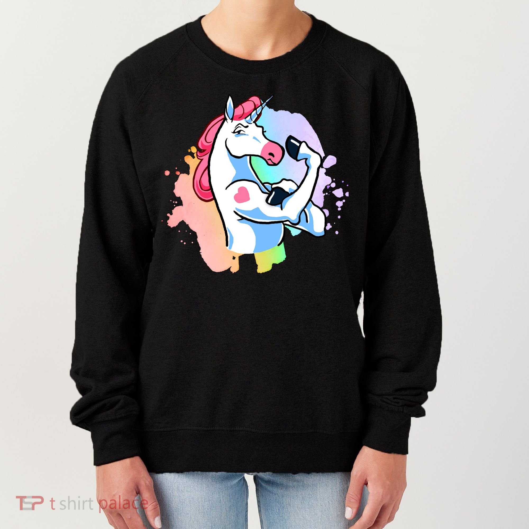 Muscle Unicorn Women's Sweatshirt