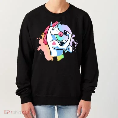 Muscle Unicorn Women's Sweatshirt