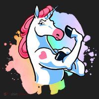 Muscle Unicorn Women's Sweatshirt thumb 2