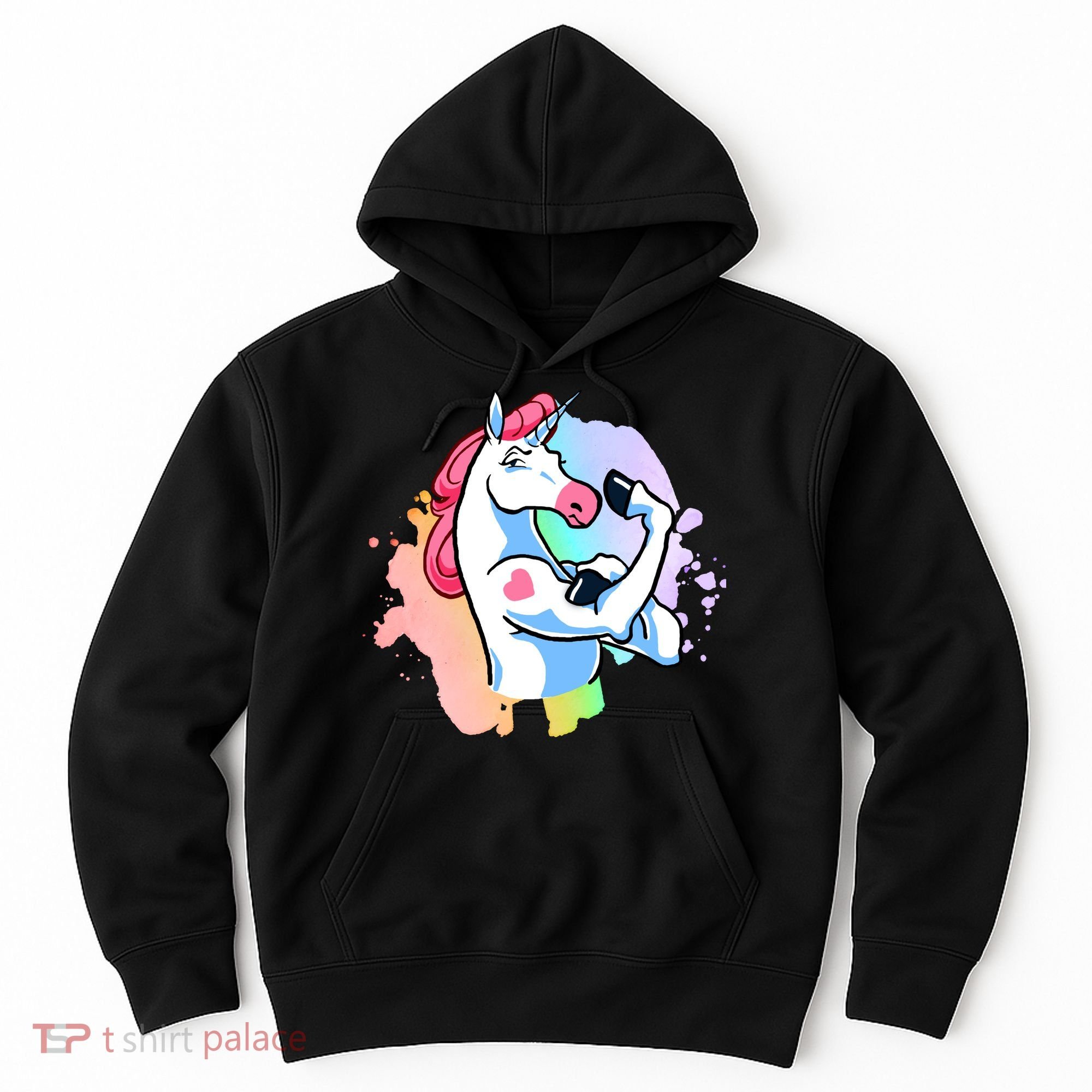 Muscle Unicorn Hoodie
