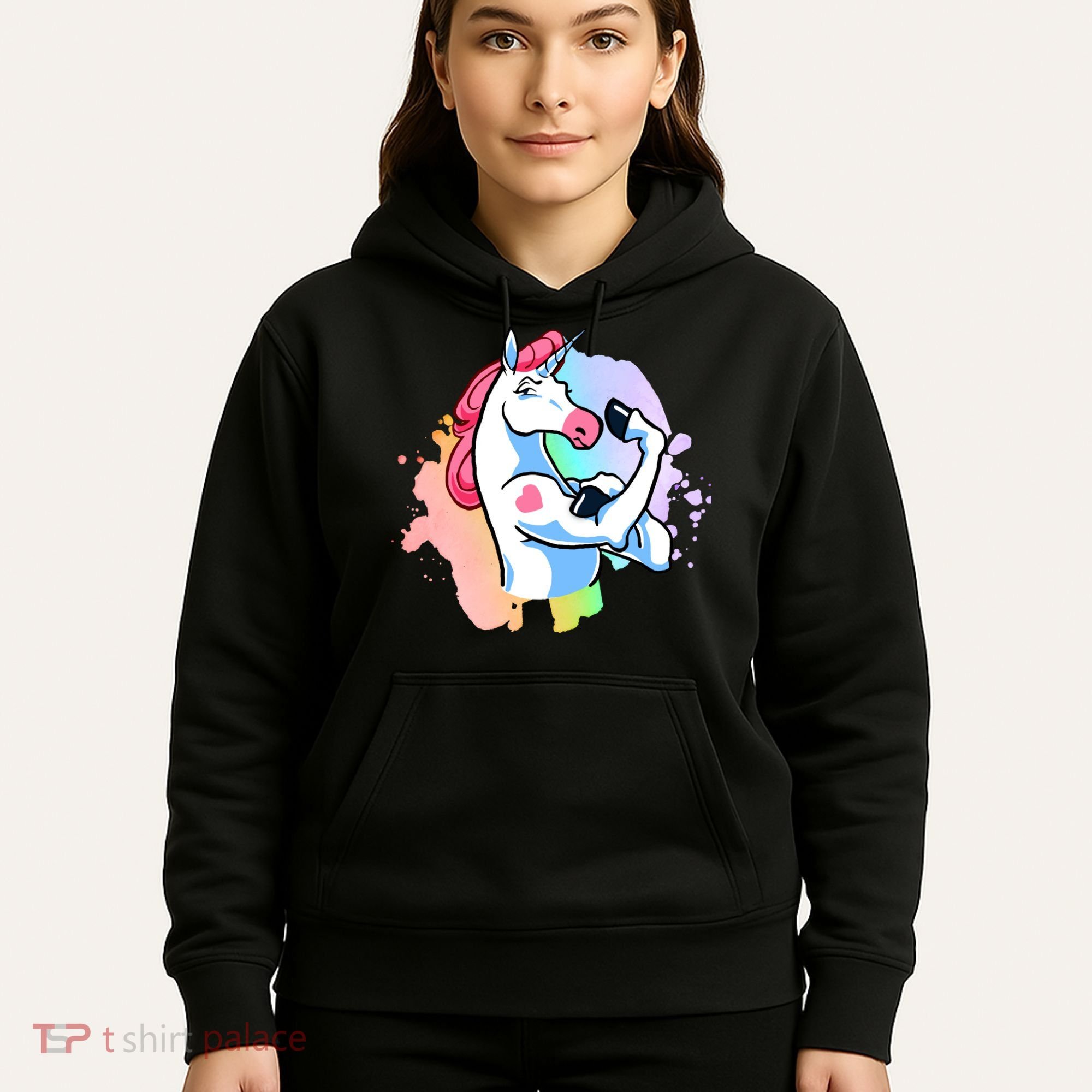 Muscle Unicorn Hoodie
