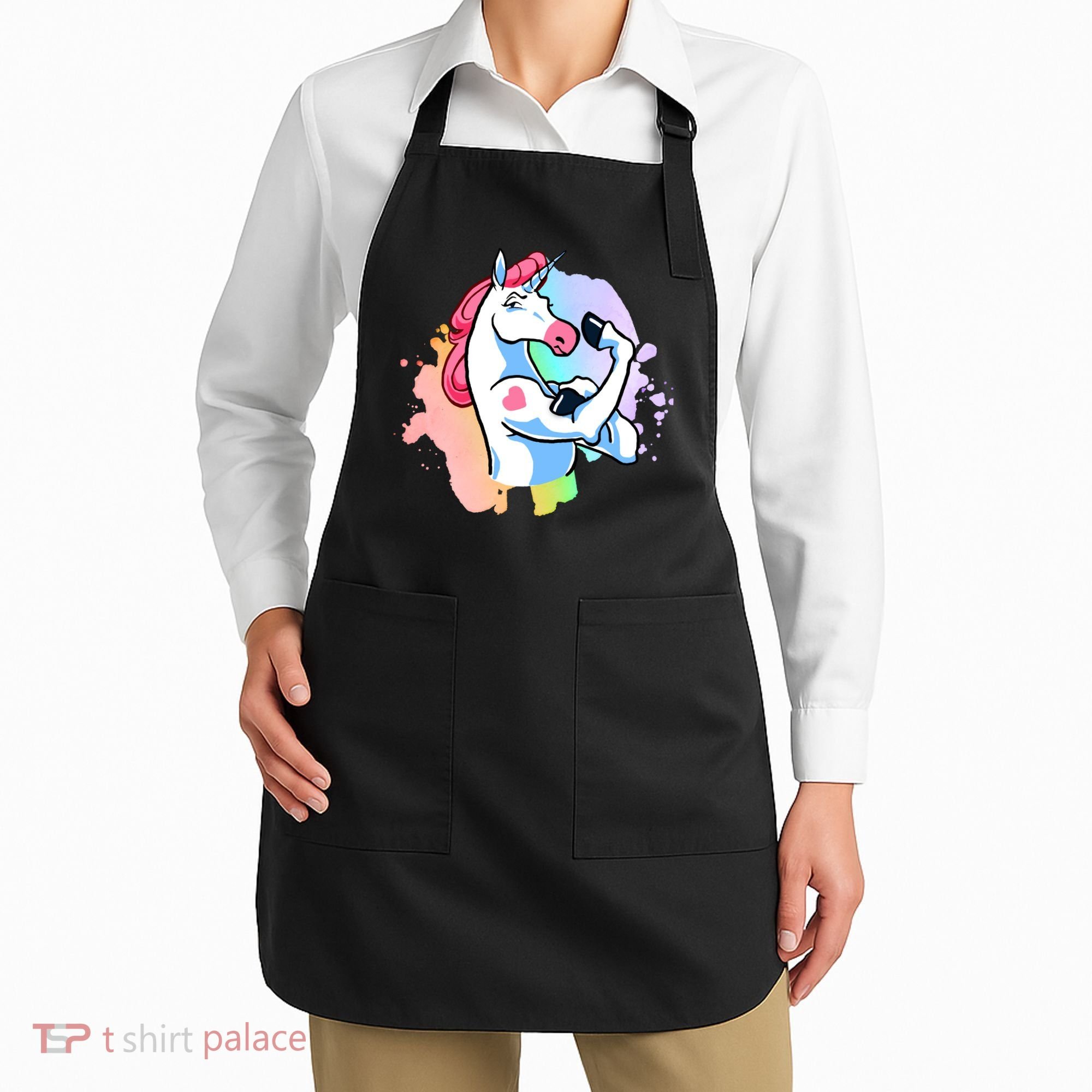 Muscle Unicorn Apron